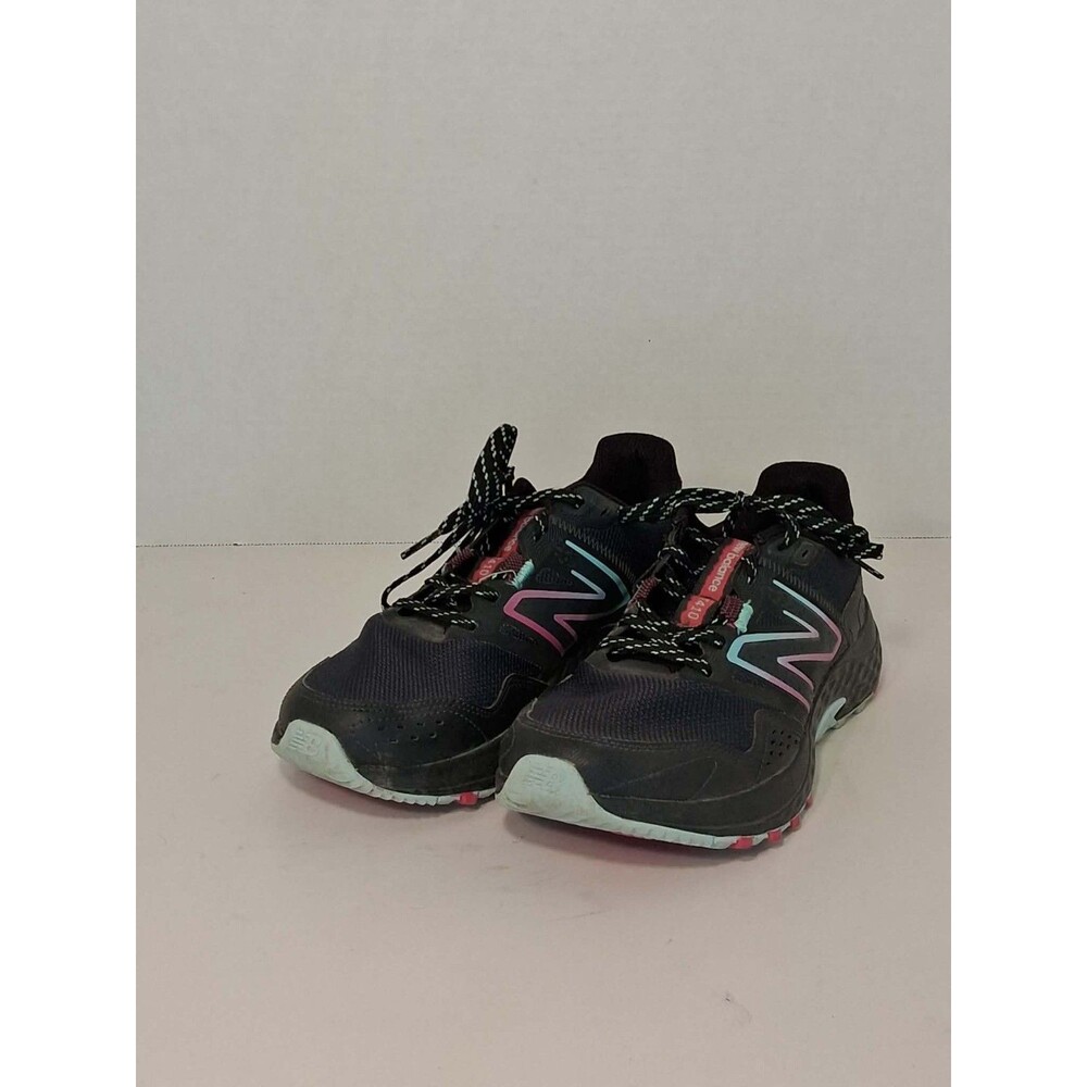 New Balance 410v8 Womens Shoes Size 7.5 D Wide Black Trail Running Sneakers